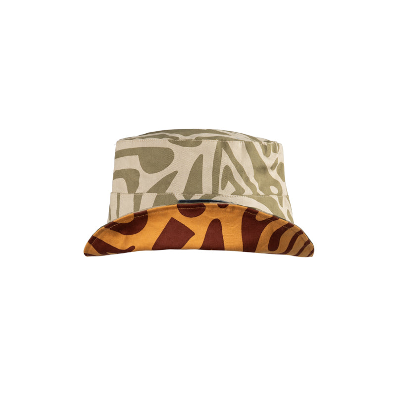 PIERCED SAGE & OLIVE / CINNAMON & HONEY BUCKET HAT – BAM-BAM