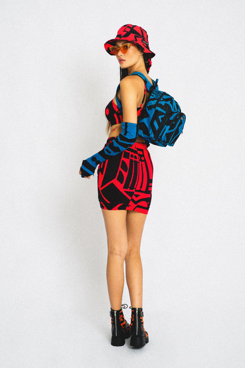 This is It Tie Top in Bam Bam