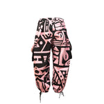 PINK & BLACK BAGUS PANTS