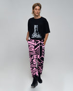 PINK & BLACK TROUSERS