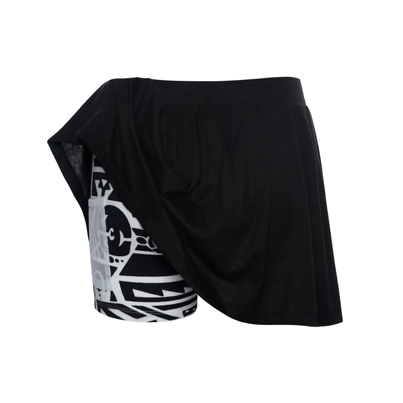 BLACK SKORT