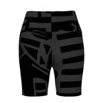 CHARCOAL & BLACK SPORTS SHORTS