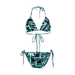 TURQUOISE BIKINI - MADE FROM RECYCLED PLASTIC