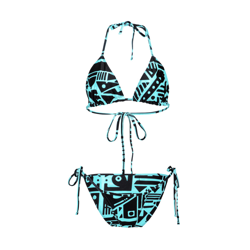 TURQUOISE BIKINI - MADE FROM RECYCLED PLASTIC