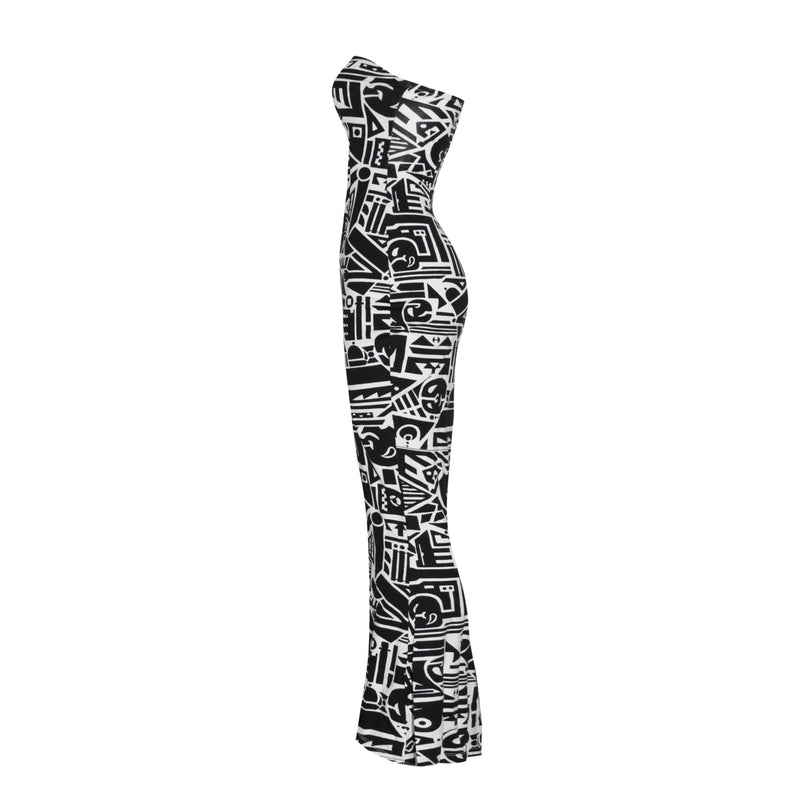 B&W PEJUANG TUBE DRESS