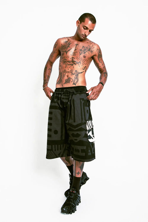 CHARCOAL BAGUS SHORTS