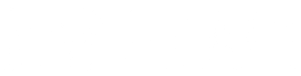 Logo in white color of Bam-Bam fashion brand