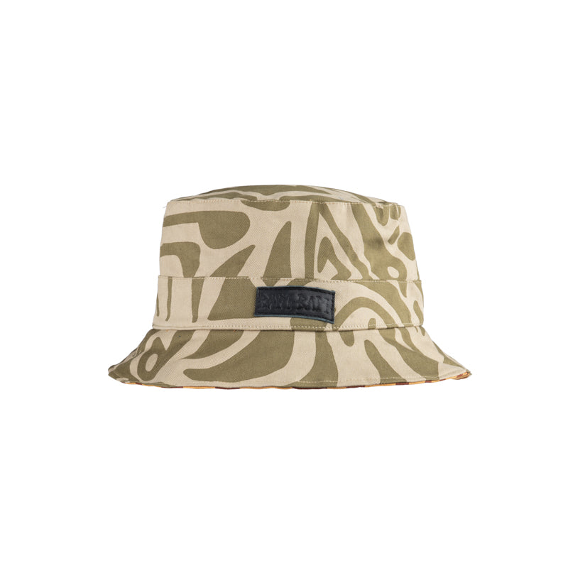 PIERCED SAGE & OLIVE / CINNAMON & HONEY BUCKET HAT – BAM-BAM