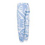 Ice Blue Bamboo Trousers